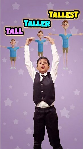 Learn easy english grammar for kids Er Est 📔✨ | learn with cartoon animation