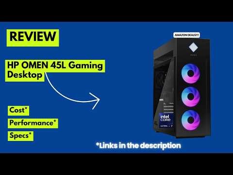 HP OMEN 45L Review – RTX 5080 + Intel Core Ultra 7 265K Beast | 4K Gaming & AI Performance Tested