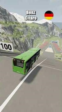 Jump and brake Test #beamngdrive #beamng #car #game