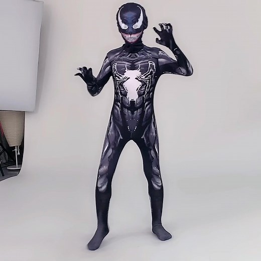 Superhero Costume Venom for Kids and Adults