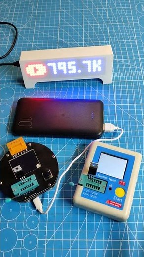 LCR T7 vs LCR 328 Второй полуфинальный бой на звание лучший транзистор-тестер.