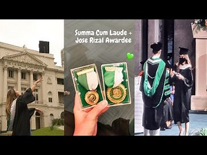 Graduation vlog | dlsu, summa cum laude :)