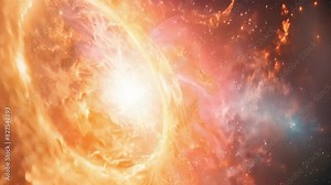 Uncover the secrets of neutron star fusion as you observe the relentless fusion reactions occurring at the core.