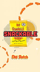 Real cheddar. Real crunch. Real good. 🧀🔥 Cheddar Cheese Crunchys bring the flavor you love with the crunch you crave. Grab a handful and enjoy! | Old Dutch Foods