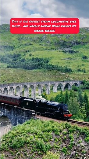 The Fastest Steam Locomotive Ever Built! (203 km/h Record Explained)#shorts #shortsfeed #shortvideo