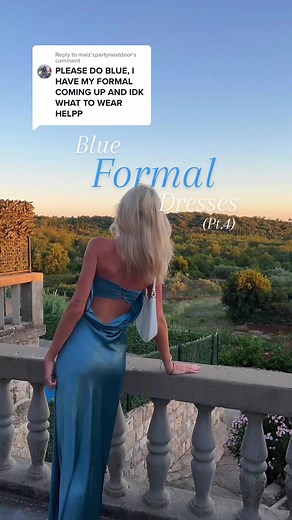 Beautiful Blue Formal Dresses Collection - Styles and Colors