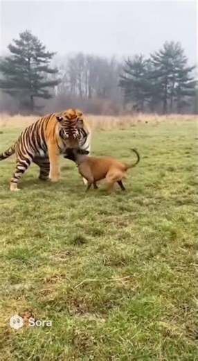 Dog vs Tiger – Real Fight Caught on Camera!