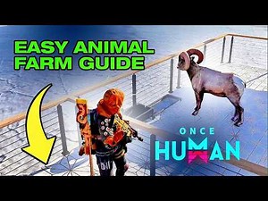 How to Tame Animals in Once Human! (Simple Guide)