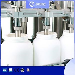 [Hot Item] Mayonnaise Jam Ketchup Sauce Packing Machine Automatic Piston Pump Linear Type Smart Filling Capping Machine with CE Standard