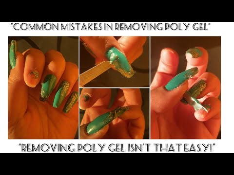 “Complete Guide to Removing Poly Gel Nails at Home – No Damage!” Asmar video