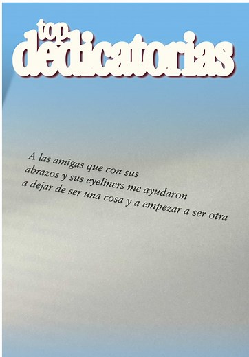 las dedicatorias de libro más bonitas de nuestras estanterías 🥹