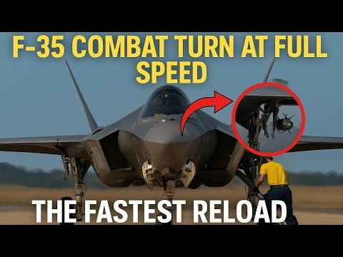 F-35 Combat Turn at Full Speed — The Fastest Reload in USAF History