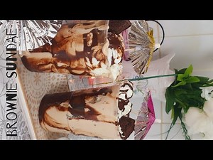 Brownie Sundae Recipe / How to make Sundae / easy yummy sundae