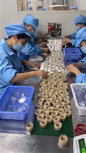 Precision filling, automated labeling, and clean-room packaging—all in one line.#manufacturing