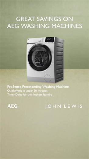 Shop your household appliances with AEG - quality you can trust ⚡ Save now at John Lewis | John Lewis & Partners | Facebook