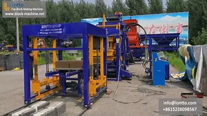 LONTTO model QT6-15 block making machine is hydraulic and automatic concrete block machine in China, This machine is high efficiency and high quality. This block making machine can produce concrete hollow blocks and paver blocks. Concrete Block Machine #brickmachine #blockmachine #concereblockmachine #cementbrickmachine #hollowblockmachine #blockmachinery #blockmachines #brickmachine #lontto #construction #machinery | Lontto Block Machine Manufacturer