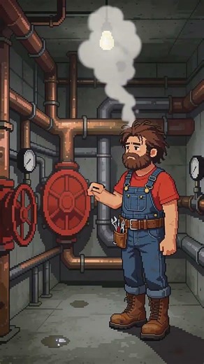 Funny plumber animation plumbing gone wrong #animation #comedy #plumber