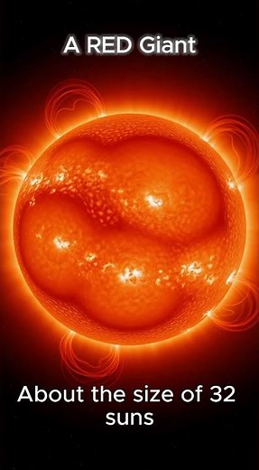 Sun vs Red Giant vs Supergiant — Space Scale Explained!
