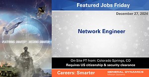 #FeaturedJobFriday | We have an immediate opening for a Network Engineer based out of our Colorado Springs, CO facility. As a Network Engineer in this role, you will need hands on experience and knowledge of network design, development, and testing methodologies along with multi-vendor routing and switching (Juniper and Cisco). We encourage you to apply if you have any of these preferred skills or experiences: ✳️ Network design and development supporting large network deployments ✳️ Familiarizat