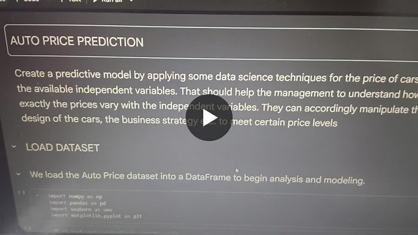 Car Price Prediction with Machine Learning | Ajay Refino.L posted on the topic | LinkedIn