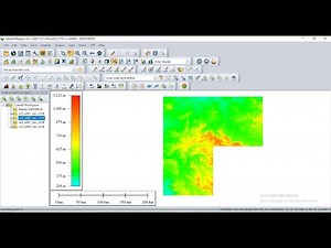 Mosaic Raster layers in Global Mapper.