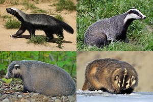 Types of Badgers | Badger Species | Assorted Animals