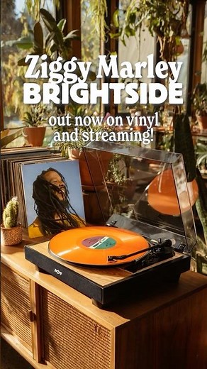 We’re living on the BRIGHTSIDE 🎶 Ziggy Marley’s new album is available TODAY on streaming and vinyl