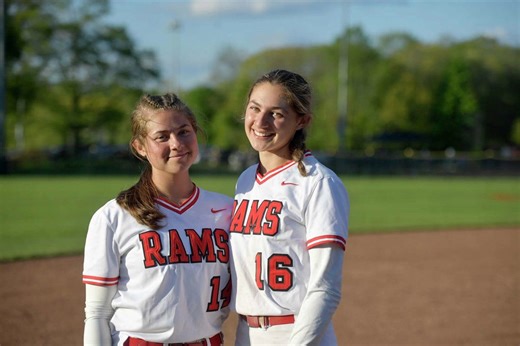 New Canaan softball ace Lauren Fico savoring final softball chapter with batterymate sister