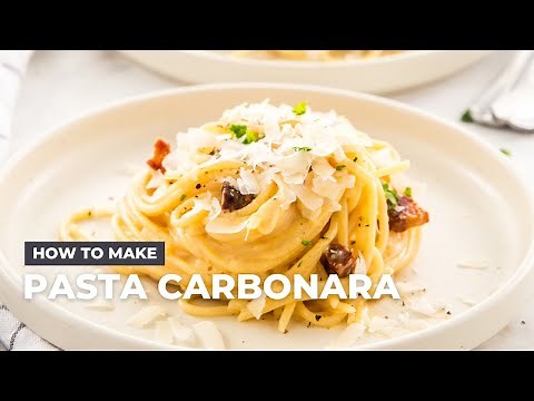 How to Make Pasta Carbonara
