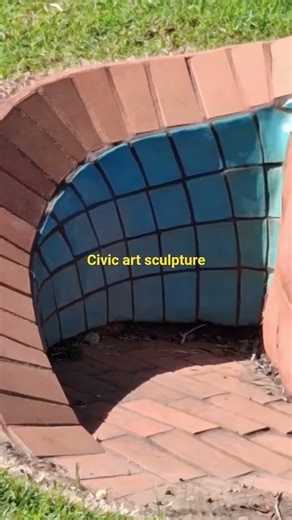 civic art sculpture bench#art#sculpture#redgum#civicart#australia