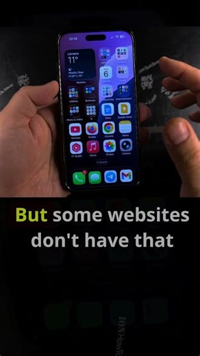 iPhone Enable Dark Theme for Websites with Firefox Mobile Part 1