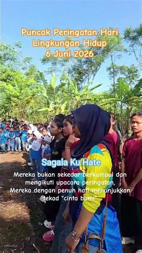 Disini Peringatan Hari Lingkungan Hidup Sedunia Berbeda
