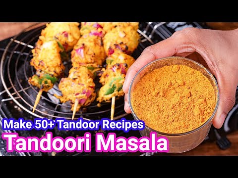 Homemade Tandoori Masala Premix - Make 50+ Tandoor Recipes | Tandoori Masala Powder Recipe