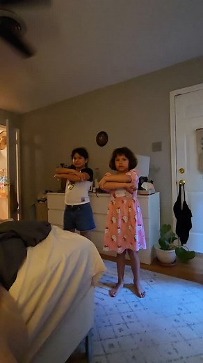 The girls' original choreo to the hot dog song. 🌭 💃🏼 💃🏼 | Jessica Myers