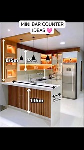 385K views · 4.1K reactions | Mini Bar Counter Ideas #SmallHouseDesignIdeas #barcounterdesign | Build Wise | Facebook