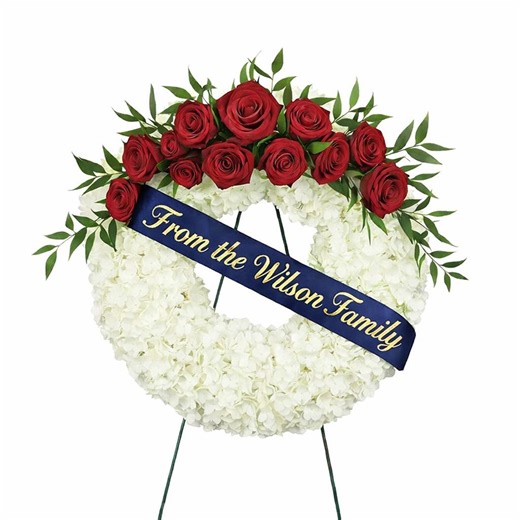 Personalized Funeral Ribbon/sash – Custom Memorial Sash, Sympathy Tribute - Etsy