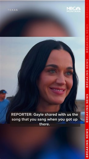 30K views · 183 reactions | Katy Perry telling reporters what song she sang when they reached space. #katyperry FULL STORY: https://nbcmontana.com/news/nation-world/all-female-crew-katy-perry-gayle-king-aisha-bowe-amanda-nguyen-kerianne-flynn-set-for-blue-origin-launch-led-by-jeff-bezos-fiancee-lauren-sanchez-van-horn-texas-new-shepard-karman-line-space# #katyperry #katyperryfan | NBC Montana | Facebook