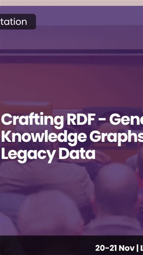 Connected Data on Instagram: "The Semantic Web, RDF, and Generating Knowledge Graphs from Legacy Data A key part of any knowledge graph -based system is the ETL pipeline that produces graph data from legacy data sources. The so-called “Semantic Web stack” contains several standardized and mature technologies to implement these pipelines. In this presentation we cover how to “craft RDF” using existing standards and their open-source implementations. Specifically, we cover R2RML and RML (for mappi