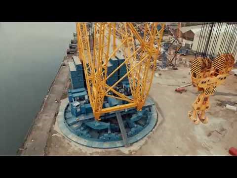 #Howwedoit This is how Sarens assembles one of the biggest cranes in the world, the SGC