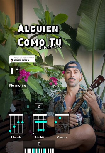 Aprende a tocar 'Alguien Como Tú' en ukulele