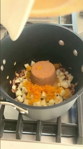 Apple Cranberry Chutney