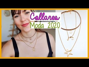 Cómo hacer 3 COLLARES 💟 Súper Fáciles | MODA 🌟
