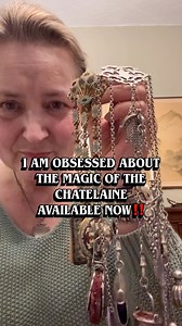 There’s a special kind of magic when you hold a piece a Victorian woman once clipped to her waist. ✨ Victorian and Edwardian ladies didn’t just wear jewelry – they wore tools. Chatelaines held pencils, scent bottles, tiny notebooks and more, all swinging elegantly from the waist. This week I brought home an incredible lot: two antique chatelaines, absolutely rare to find one alone, but TWO well unheard of indeed!! The kind of magical pieces you almost never see outside a serious collection or a 