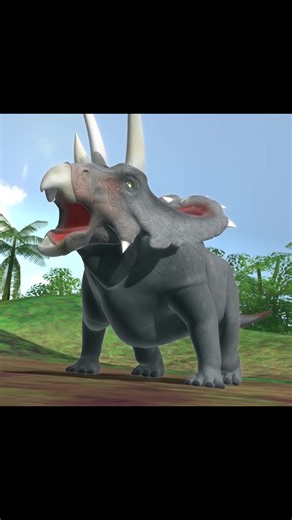 Dinosaurs Battle: Parasaurolophus vs Anchiceratops