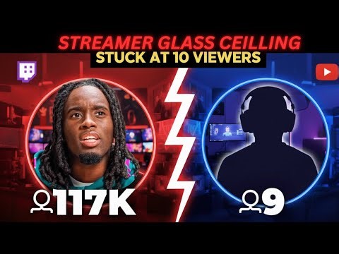 The Streamer Glass Ceiling: Why Most Never Make It Past 10 Viewers