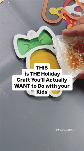 I could make these shaker ornaments all day! @skillmatics sent us the Christmas Ornament Shake-it’s kit and it’s a win. So easy to create and design your own sparkly ornaments. Let me know if you’d like the link! #Skillmatics #ShakeItsOrnamentKit #KidsCraftKits #HolidayCrafts #ChristmasOrnamentsDIY #CraftingWithKids #CreativeKidsActivities #HolidayFunForKids #ChristmasCraftIdeas #festivecrafts | The Purple Alphabet