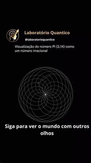 Thiago Soares on Instagram: "📐 O mistério infinito do número π O número π parece simples… mas esconde um dos maiores enigmas da matemática. Quando tentamos visualizar π, descobrimos sua verdadeira essência: um número irracional, com infinitas casas que nunca se repetem. A figura no vídeo não está quebrada — ela nunca se completa. Porque π não termina, não fecha e não forma um ciclo perfeito. É o infinito tentando caber dentro do finito. E tudo isso… apenas para descrever um círculo. Simples? Só