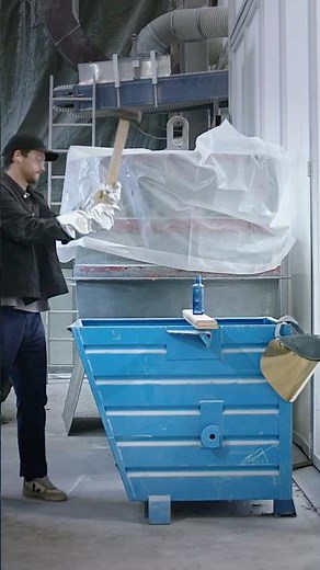 Furniture from Recycled Glass