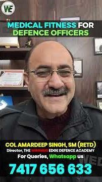 Medical Fitness for Defence Officers | How Fit You Need to Be to Join the Indian Armed Forces