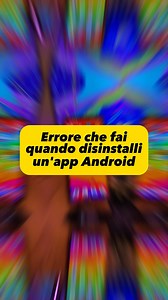 1.3M views · 7.3K reactions | Errore che fai quando disinstalli app su Android #appandroid #uninstallapp #SmartphoneDeals #tipsandtricks | Smart AI Tutorial | Facebook